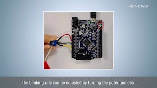 Smart Configurator Tutorial  Control LED Blinking Configuring RL78 AD Converter [upl. by Kyla502]