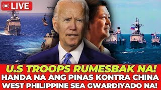 🔴 HUKBONG SANDATAHAN ng AMERIKA nasa PINAS dumating sa WEST PHILIPPINE SEA [upl. by Xyno62]