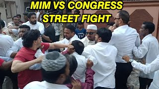 Majid Hussain Vs Feroz Khan Fight In Nampally [upl. by Earla]