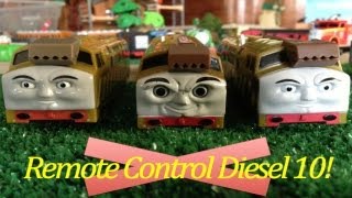 Thomas and Friends Trackmaster Village Remote Control Diesel 10 [upl. by Deerdre]