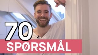 70 spørsmål Stian Blipp [upl. by Essilem399]