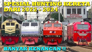 RAMAINYA Kereta Api Di Stasiun Tersibuk Jakarta  Spesial Kereta Elite Terbaik 2024  CC 201 CC 206 [upl. by Burck354]