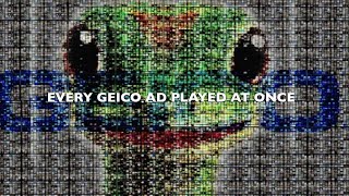 Every Fcking Geico Ad Played at Once [upl. by Seline]