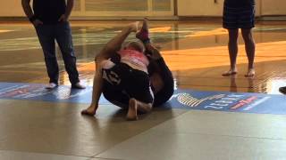 Gogoplata from Rubber Guard Brown Belt Division  Brandon Mccaghren of 10th Planet Decatur [upl. by Carhart945]