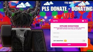 🔴LIVE🔴DONATING 100 ROBUX TO VIEWERS 💸 REAL 🔴robux live plsdonate roblox [upl. by Othilie]