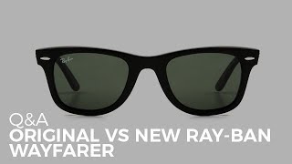 Original vs New RayBan Wayfarer  Differences [upl. by Shandy149]