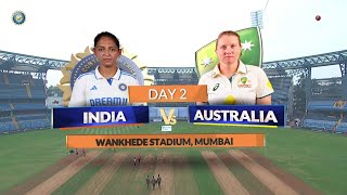 Day 2 Highlights Only Test India Women vs Australia Women  Only Test  INDW vs AUSW [upl. by Eixam593]