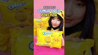 BORONG SEMUA OREO POKEMON 🤯💥 shorts OliviaValent [upl. by Ahsemal]