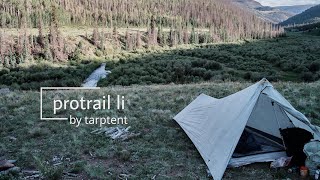 tarptent protrail li  setup and overview [upl. by Enidan]