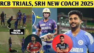 RCB Trials 2025  Srh new coach 2025  srh  srh 2025 [upl. by Dubois856]