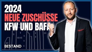 Förderung für Heizung und Sanierung KfW und BAFA ab 2024 baufinanzierung [upl. by Clabo]