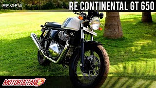 Royal Enfield Continental GT 650 Review  Faad Daali  Hindi  MotorOctane [upl. by Nicolette]