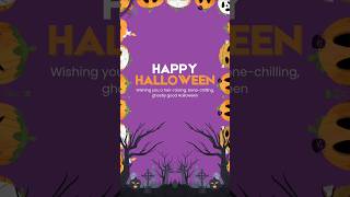 Blank Halloween Invitation background🎃💀 shorts short [upl. by Idnam567]