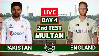 Pakistan vs England 2nd Test Day 4 Live Scores  PAK vs ENG 2nd Test Live Scores amp Commentary [upl. by Fonseca654]