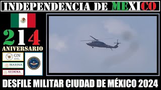 🇲🇽🚁Helicopteros🇲🇽DESFILE MILITAR 2024🇲🇽Independencia de México♥️SEMARFAMGuardia NacionalSEDENA🇲🇽 [upl. by Ellehsim881]