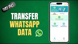 How To Transfer WhatsApp Chat from Android to iPhone Without a Computer in 2024 [upl. by Flanders]