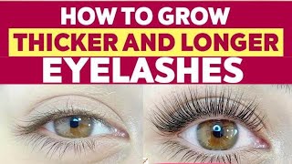 🌟👀 GET THICKER LONGER EYELASHES IN JUST 2 DAYS🕒️ Castor Oil Miracle for Luscious Lashes viralvideo [upl. by Roy]