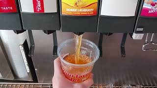 Refilling an Orange HiC drink at McDonalds [upl. by Enirod]