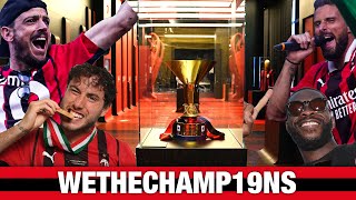 Calabria Florenzi Giroud amp Tomori interview with the Champions [upl. by Flam]