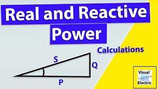 Real Reactive and Apparent Power  how to calculate P Q and S in AC power systems with example [upl. by Ravert]