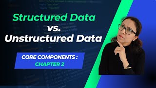 Structured vs Unstructured Data  Data Architecture Concept  Chap 2 dataarchitecture [upl. by Dougald542]