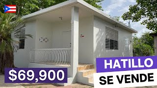 🏠🇵🇷 Se vende Casa Barata Hatillo Puerto Rico ideal para Inversion 3H 1B solo 69900 Cerca de Todo [upl. by Rednas]