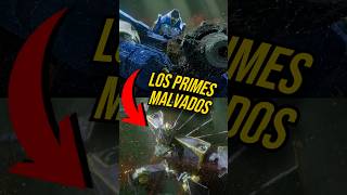 Los Primes MALIGNOS transformers optimusprime transformersone bumblebee shorts [upl. by Loralyn]