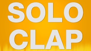 Solo Clap SOUND EFFECT  Solo Clapping Klatschen Hand Clap SOUNDS [upl. by Buyers922]