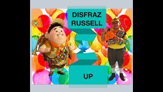 DISFRAZ RUSSELL UP Divertido disfraz fácil de hacer y muy rápido [upl. by Hephzipa]