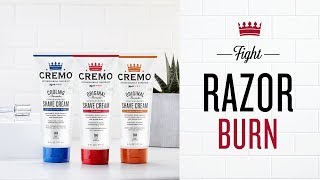 Fight Razor Burn with Cremo Shave Cream [upl. by Atirat]