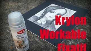 Workable Fixatif by Krylon [upl. by Gianna]