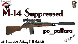 M14 Suppressed  popattara  Rising Storm 2 Vietnam [upl. by Vershen942]