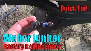 How To Replace Weber Grill Igniter [upl. by Namialus]