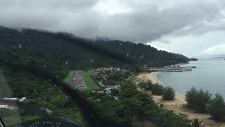 WOA Demonstrating SHORT field landing in Tioman using Kodiak K100 [upl. by Arriaet]