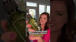 Pure Aloe Vera Gel  Aloderma Skincare Review [upl. by Bigot]