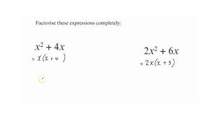 How to factorise linear expressions and expressions involving quadratic and cubic terms [upl. by Aleinad446]