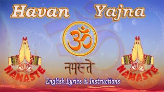 Havan Yajna Agni Hotra  Arya Samaj Vedic Havan Mantras [upl. by Nitnerb]