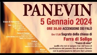 PANEVIN 5 Gennaio 2024 Farra di Soligo [upl. by Haletta290]