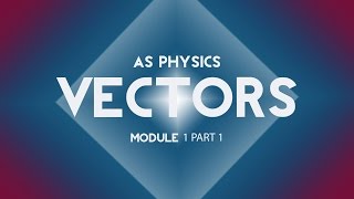 CIE ALevel Physics 11 Vectors [upl. by Weissmann]