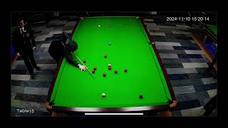 Zhao Xintong makes 147 in Q Tour  Club 200 Snooker [upl. by Yrocej]