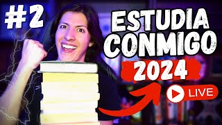 🧠 ESTUDIA CONMIGO 2024  Parte 2  Estudia en Vivo con Pablo Lomeli 2 Horas con Música [upl. by Estes673]