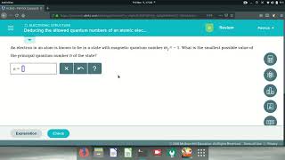 Deducing the allowed quantum numbers of an atomic electron [upl. by Broddie648]