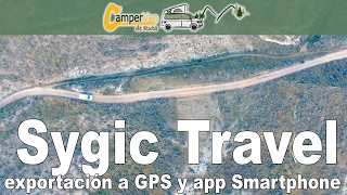 Analisis y Tutorial Sygic Travel 22 Exportación a GPS y App de Smartphone 48 [upl. by Ateloiv]