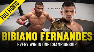 Every Bibiano Fernandes Win In ONE Championship  ONE Full Fights [upl. by Klement]