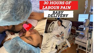 30 HOURS OF LABOUR PAIN AND BABY DELIVERY IN AMERICAN HOSPITAL NORMAL OR CSECTION [upl. by Sellma]