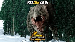 VOCÊ SABIA QUE EM JURASSIC WORLD amp JURASSIC PARK  Curiosidades de Filmes [upl. by Romola]