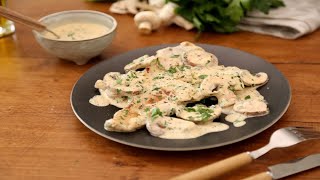 Recette  Escalopes de veau à la crème [upl. by Yci]