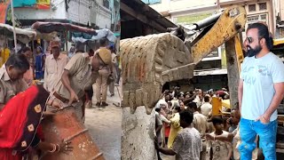 Udaipur Nagar Nigam🚜 fir se ayyi active💪 mode pe अतिक्रमण मुक्त udaipur [upl. by Eremahs579]