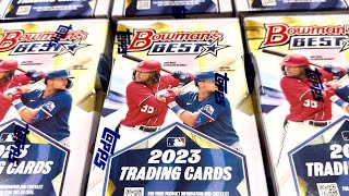 NEW RELEASE 2023 BOWMAN’S BEST BASEBALL CARDS [upl. by Leinad]