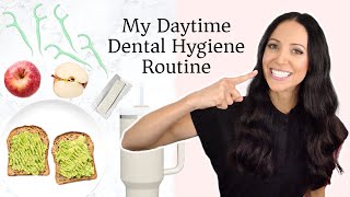 my DAYTIME dental hygiene routine [upl. by Genisia]